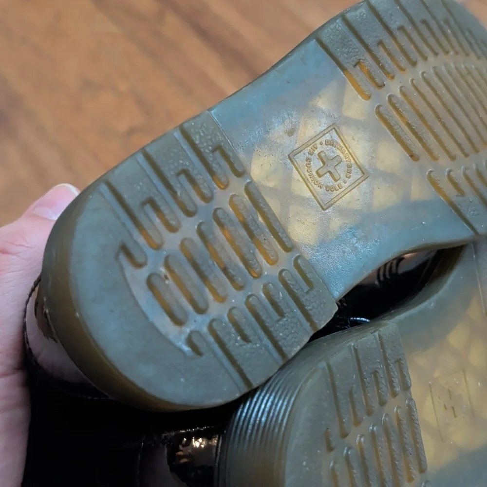 Dr. Martens 1460 J Black Patent Boots